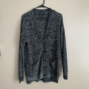 Forever 21 Black and White Cardigan — Size M